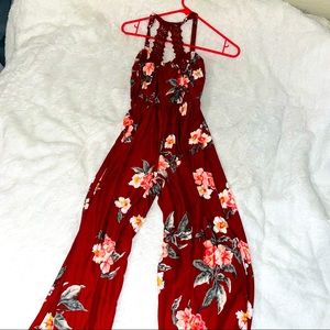Floral jumpsuit